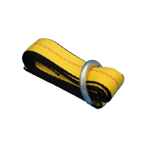 Aftermarket 1 New Yellow Heavy Duty Tie Down Strap Replacement S2608CDR TLU28-0040-RAP - main